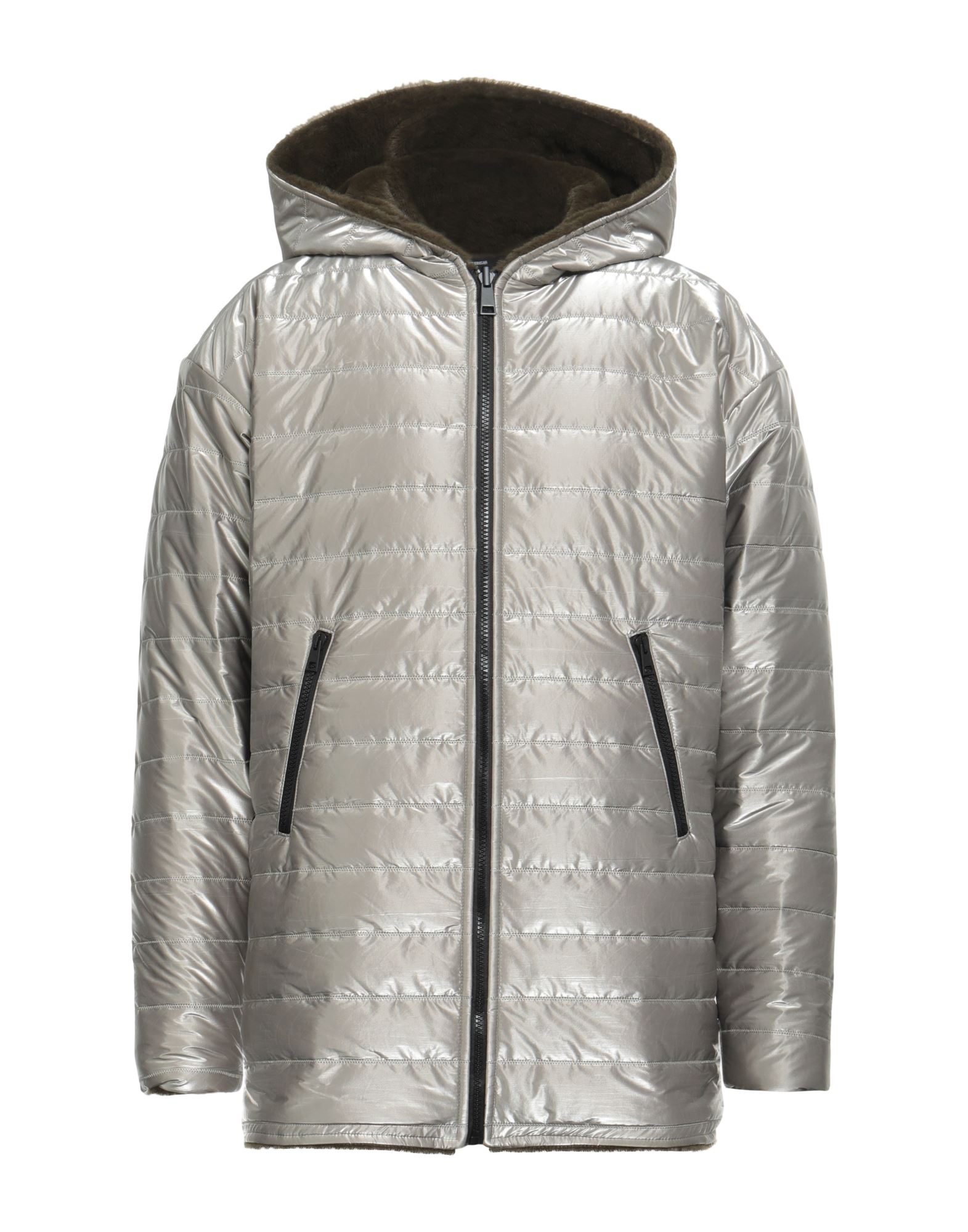 TAKESHY KUROSAWA Pufferjacke & Daunenjacke Herren Platin von TAKESHY KUROSAWA