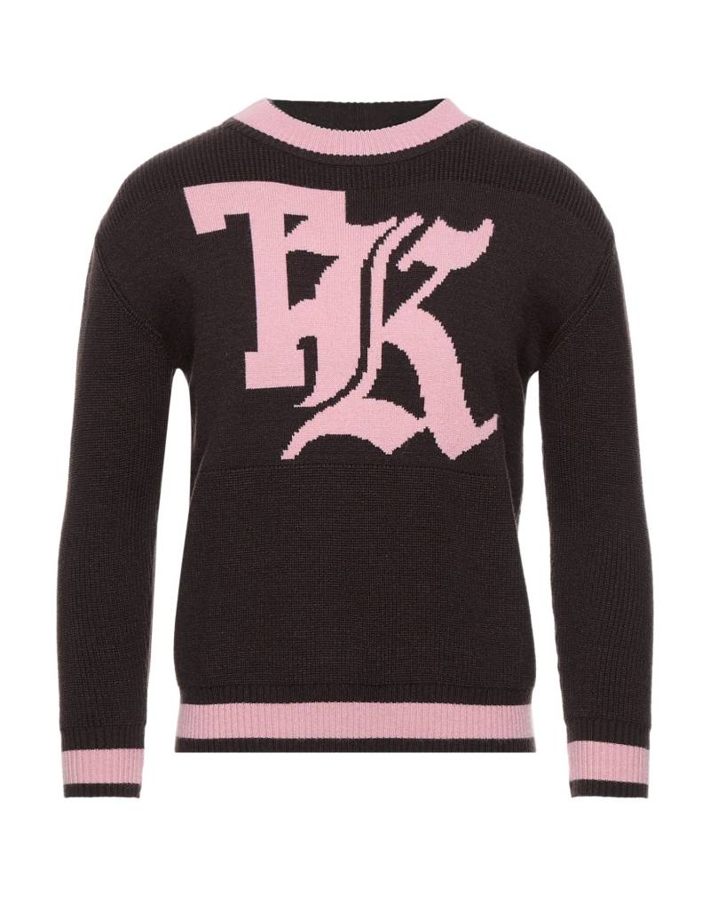 TAKESHY KUROSAWA Pullover Herren Dunkelbraun von TAKESHY KUROSAWA