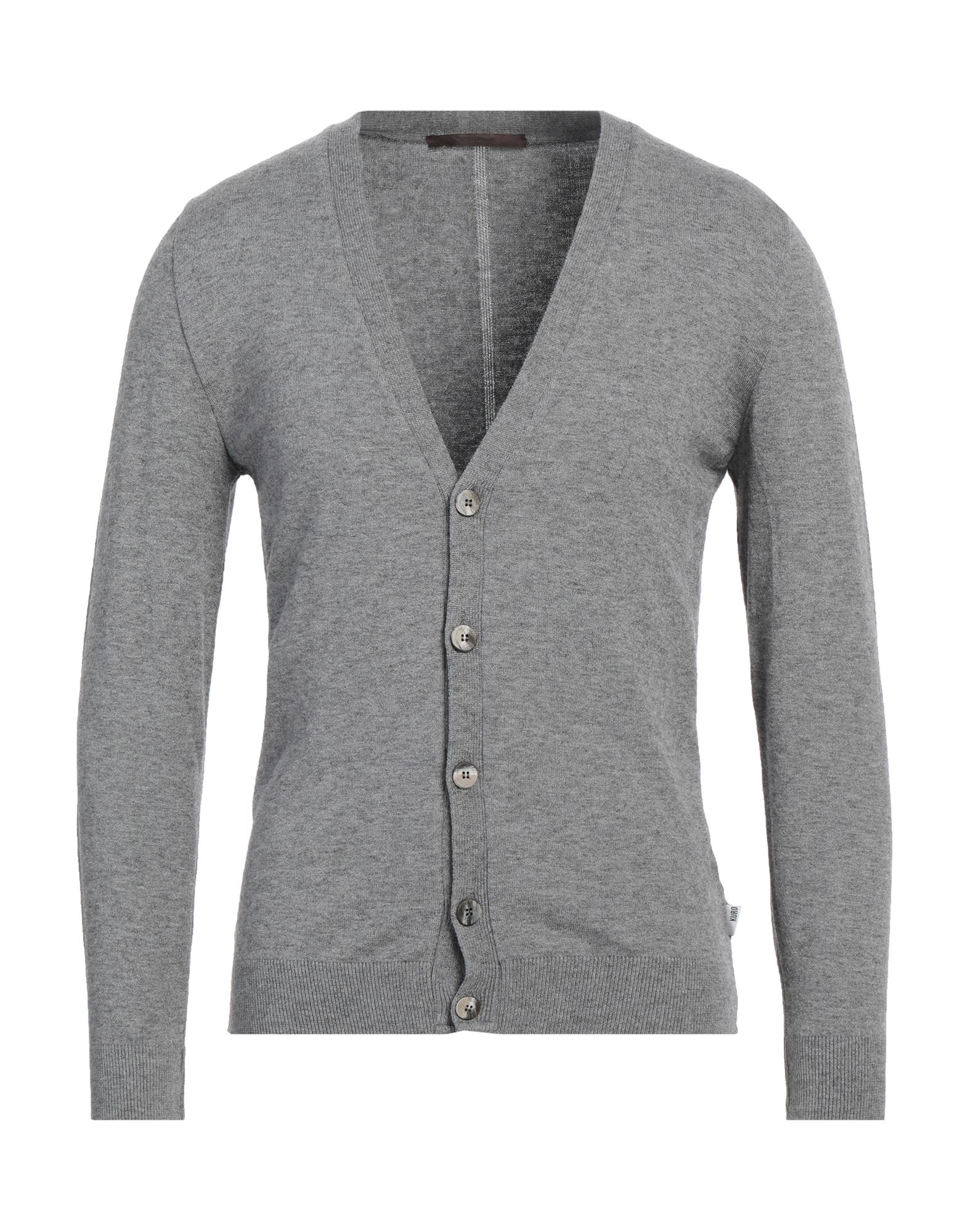 TAKESHY KUROSAWA Strickjacke Herren Grau TAKESHY KUROSAWA Strickjacke Herren Grau von TAKESHY KUROSAWA