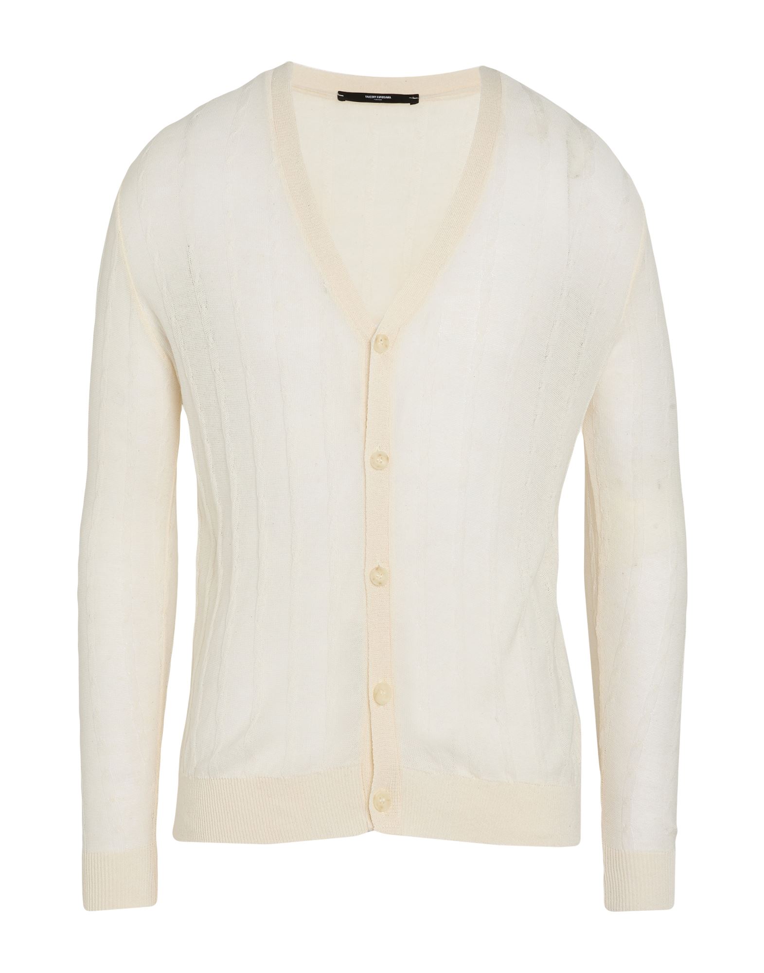 TAKESHY KUROSAWA Strickjacke Herren Off white von TAKESHY KUROSAWA