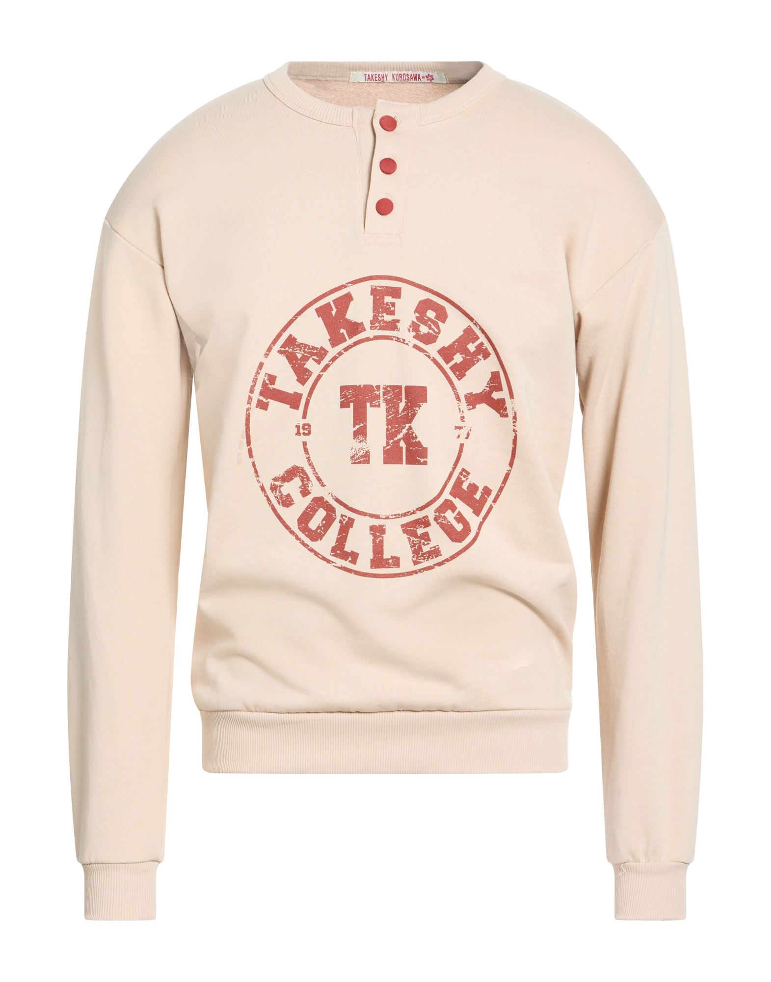 TAKESHY KUROSAWA Sweatshirt Herren Beige von TAKESHY KUROSAWA