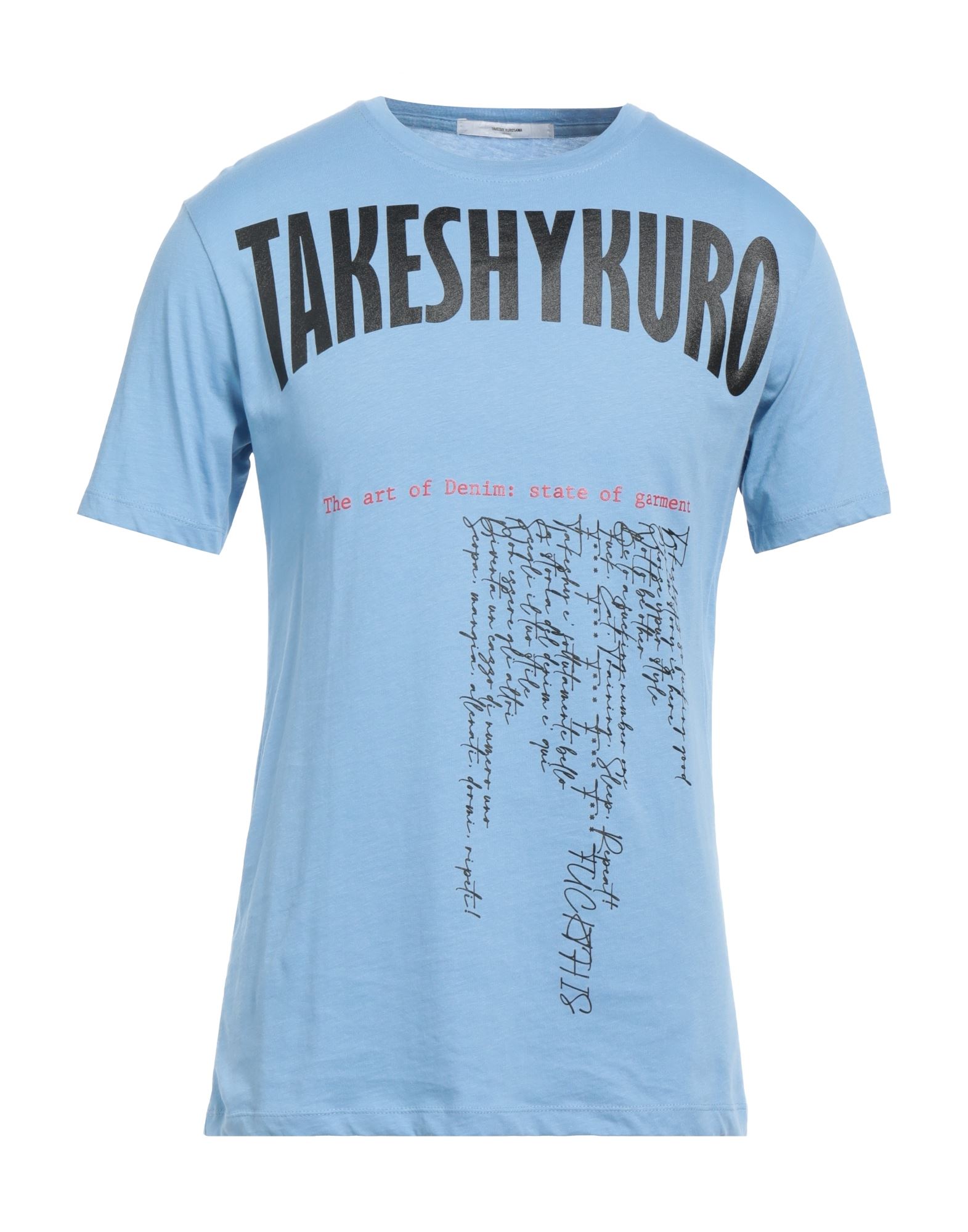 TAKESHY KUROSAWA T-shirts Herren Himmelblau von TAKESHY KUROSAWA