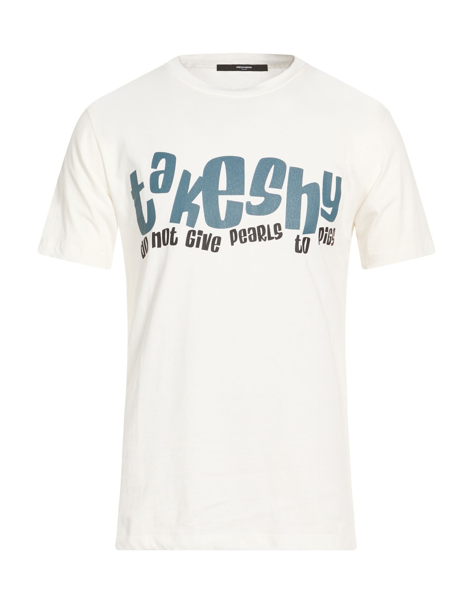 TAKESHY KUROSAWA T-shirts Herren Off white von TAKESHY KUROSAWA