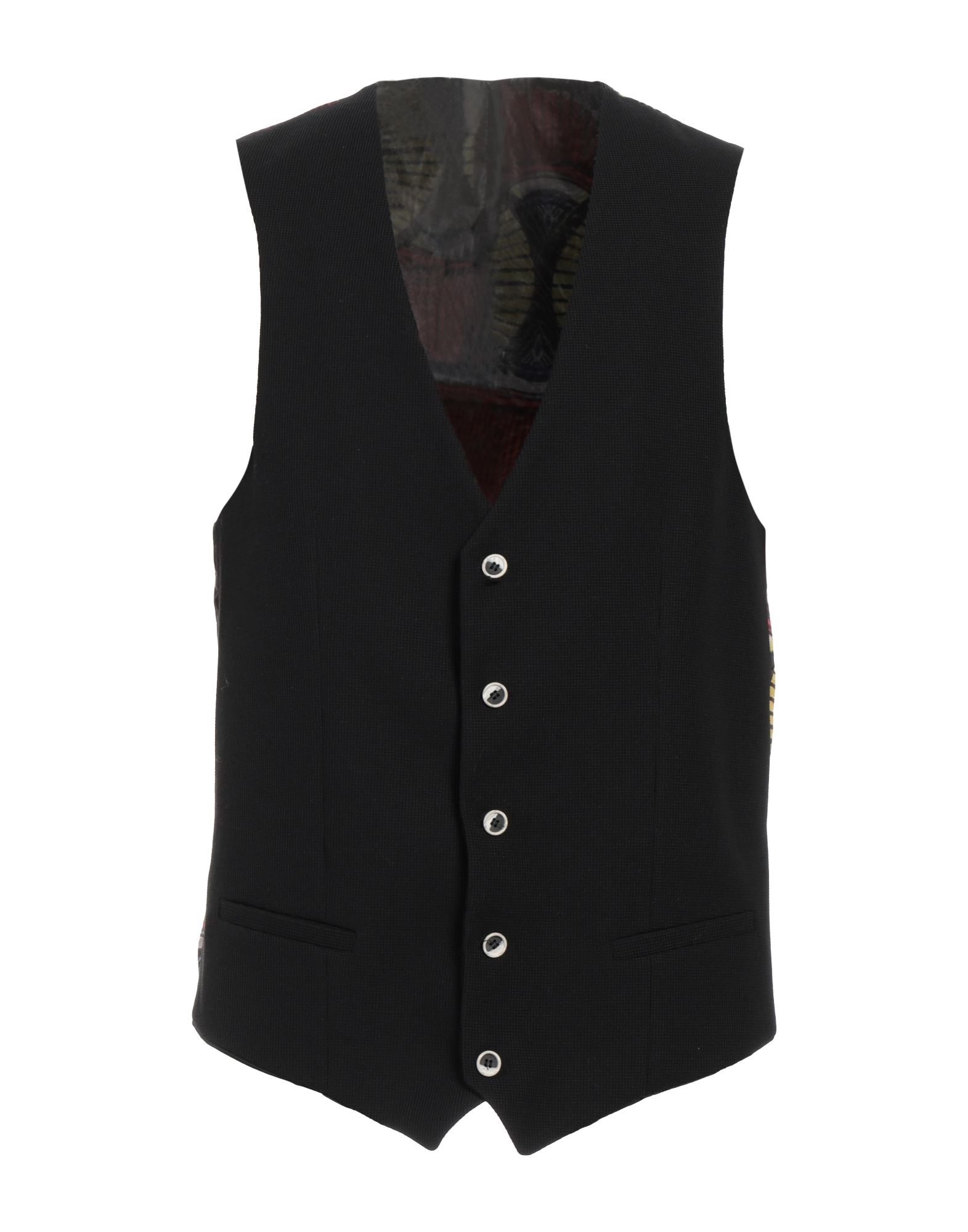 TAKESHY KUROSAWA Couture-weste Herren Schwarz von TAKESHY KUROSAWA