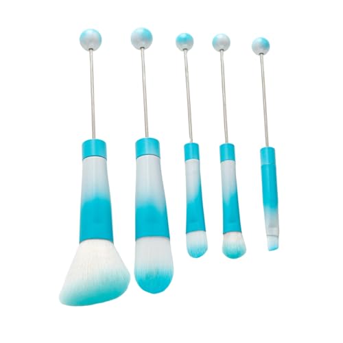 TAKOXIA Einzigartiges Make-up-Pinsel-Set mit Metallgriff, Perlen-Make-up-Pinsel für modische Frauen und Mädchen von TAKOXIA