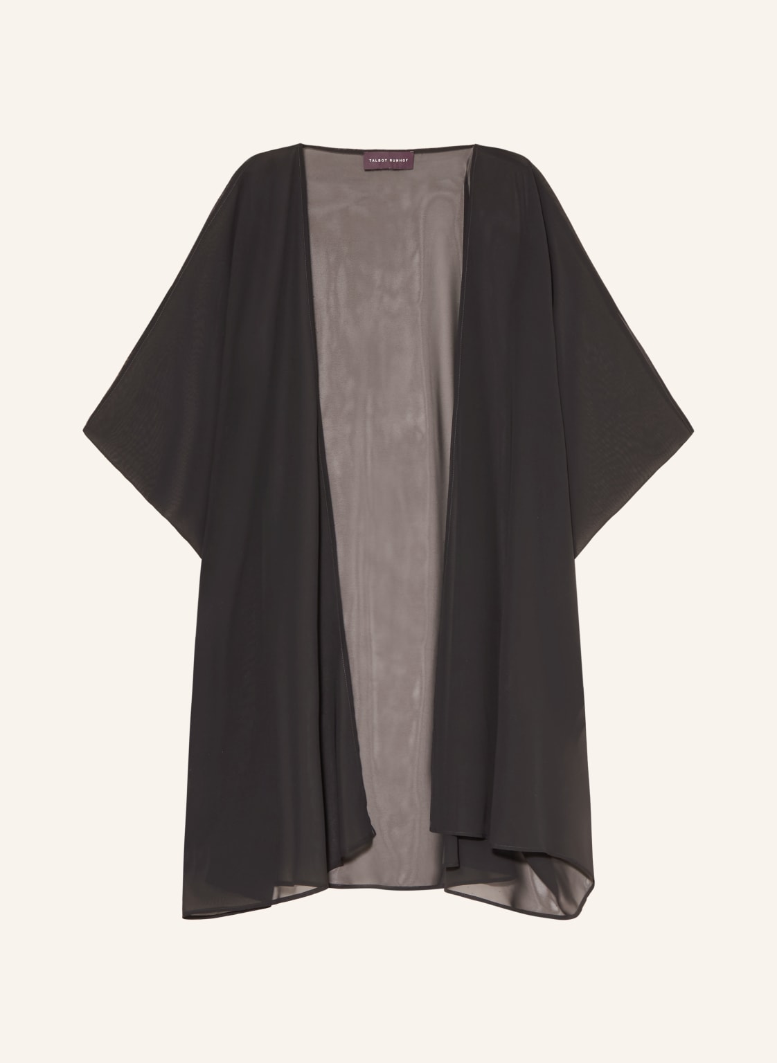 Talbot Runhof Cape schwarz von TALBOT RUNHOF