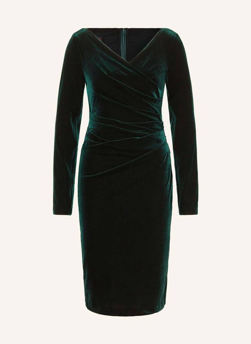 Talbot Runhof Cocktailkleid Aus Samt gruen von TALBOT RUNHOF