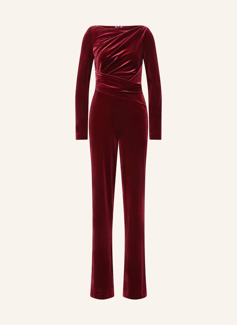 Talbot Runhof Jumpsuit Aus Samt rot Talbot Runhof Jumpsuit Aus Samt rot von TALBOT RUNHOF