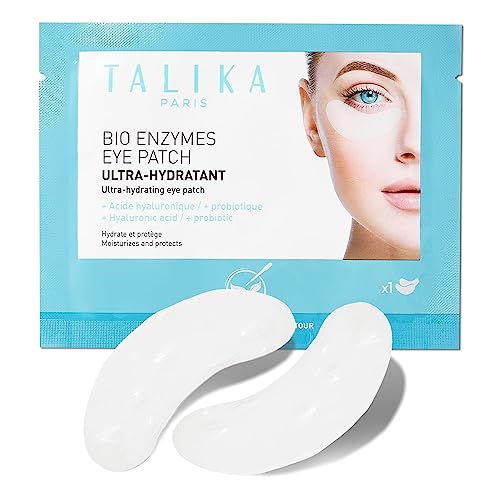 Talika Bio Enzymes Eye Patch - Instant Ultra-Moisturising Under Eye Patches for Adults - Eye Mask For Dark Circles Tired Eyes & Puffiness - Single Pair Under Eye Mask von TALIKA