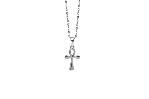 TALISMAN JEWELLERY Silberanhänger - Ankh-Kreuz (12 mm x 20 mm), 12 MM x 20 MM, Sterling Silber, Nicht zutreffend von TALISMAN JEWELLERY
