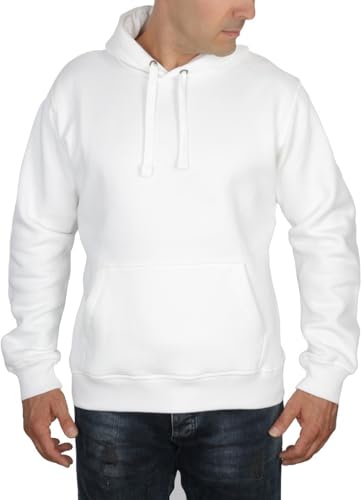 TALUNE Kapuzenpullover, Herren, weiß, Größe L von TALUNE