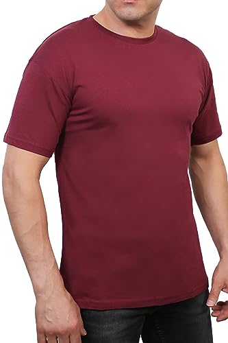 TALUNE T-Shirt, Herren, Bordeauxrot, Größe S von TALUNE