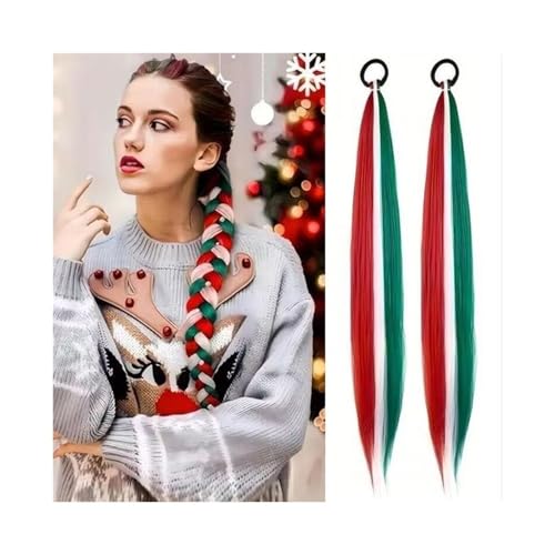 Pferdeschwanz, Perücke Pferdeschwanz Damen Lange Haare Weihnachten Pferdeschwanz Verlängerung Pferdeschwanz kann aus bunten Zöpfen Pferdeschwanz Perücke gemacht werden(Black,Onepack) von TALWHAH