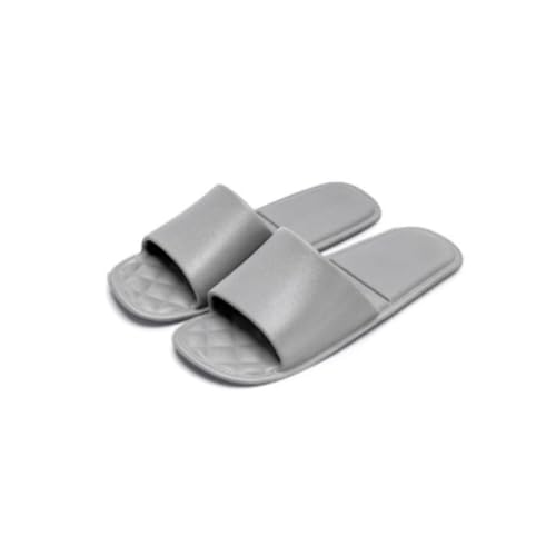 TALWHAH Hausschuhe Faltbare Sommer-Hausschuhe for Herren und Damen, tragbar, for Reisen und Zuhause für Damen, Herren(Gray,37 EU) von TALWHAH
