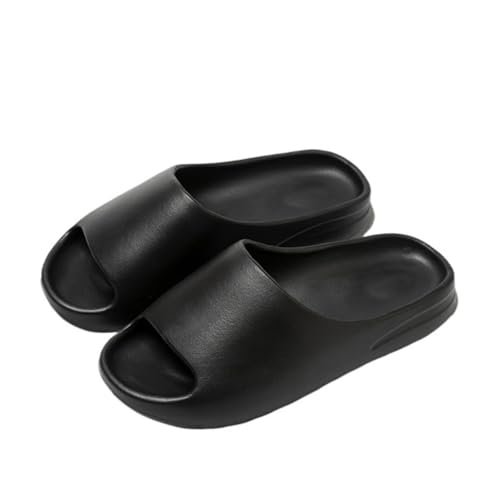 TALWHAH Hausschuhe Sommersandalen-Hausschuhe for Damen und Herren for den Heimgebrauch für Damen, Herren(Black,36 EU) von TALWHAH