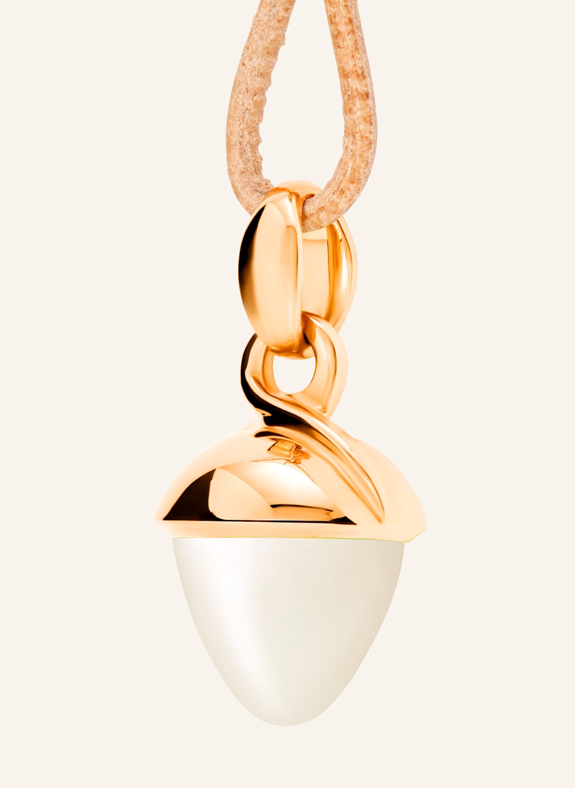 Tamara Comolli Anhänger Pendant Mikado Bouquet Moonstone Sand/White Aus 18k Roségold Mit Sand Mondstein rosegold von TAMARA COMOLLI
