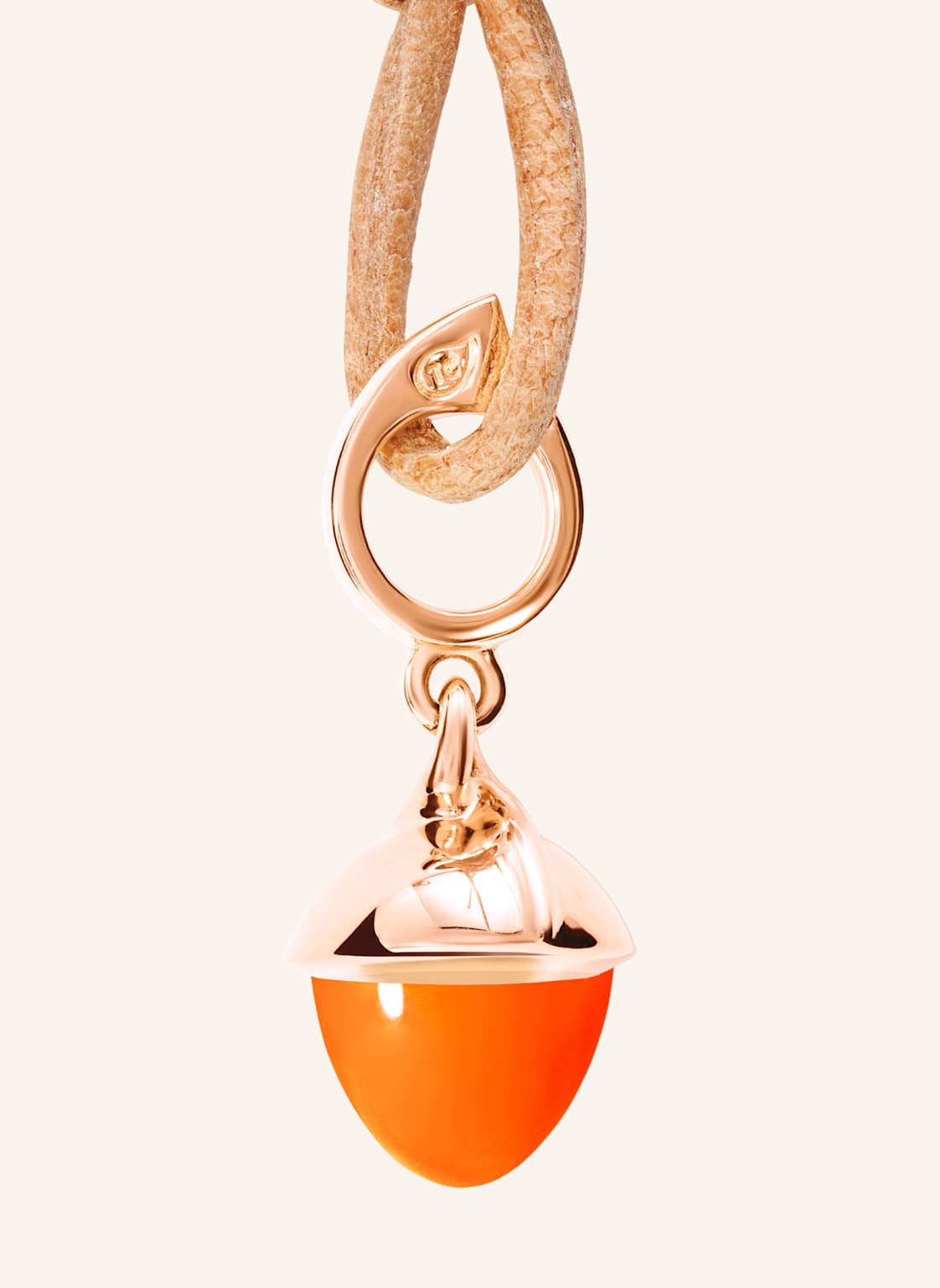 Tamara Comolli Anhänger Pendant Mikado Flamenco Carnelian Karneol 18k Roségold rosegold von TAMARA COMOLLI