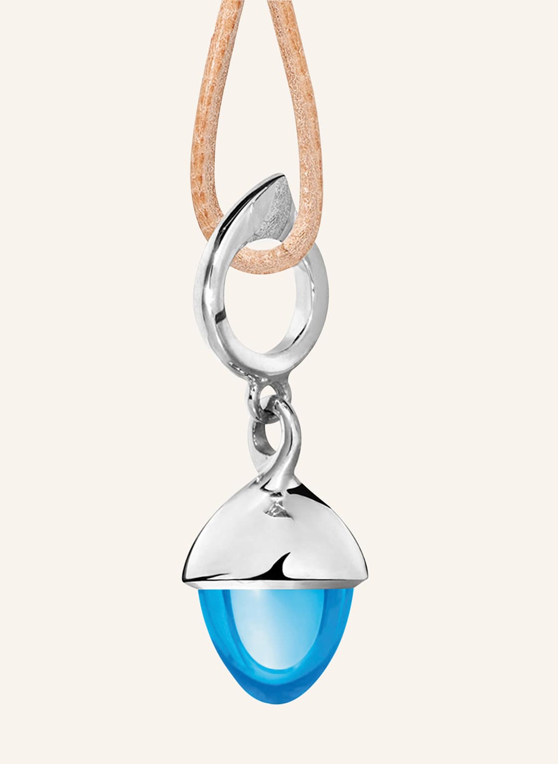 Tamara Comolli Anhänger Pendant Mikado Flamenco Swiss Topaz Swiss Topas 18k Weißgold silber von TAMARA COMOLLI