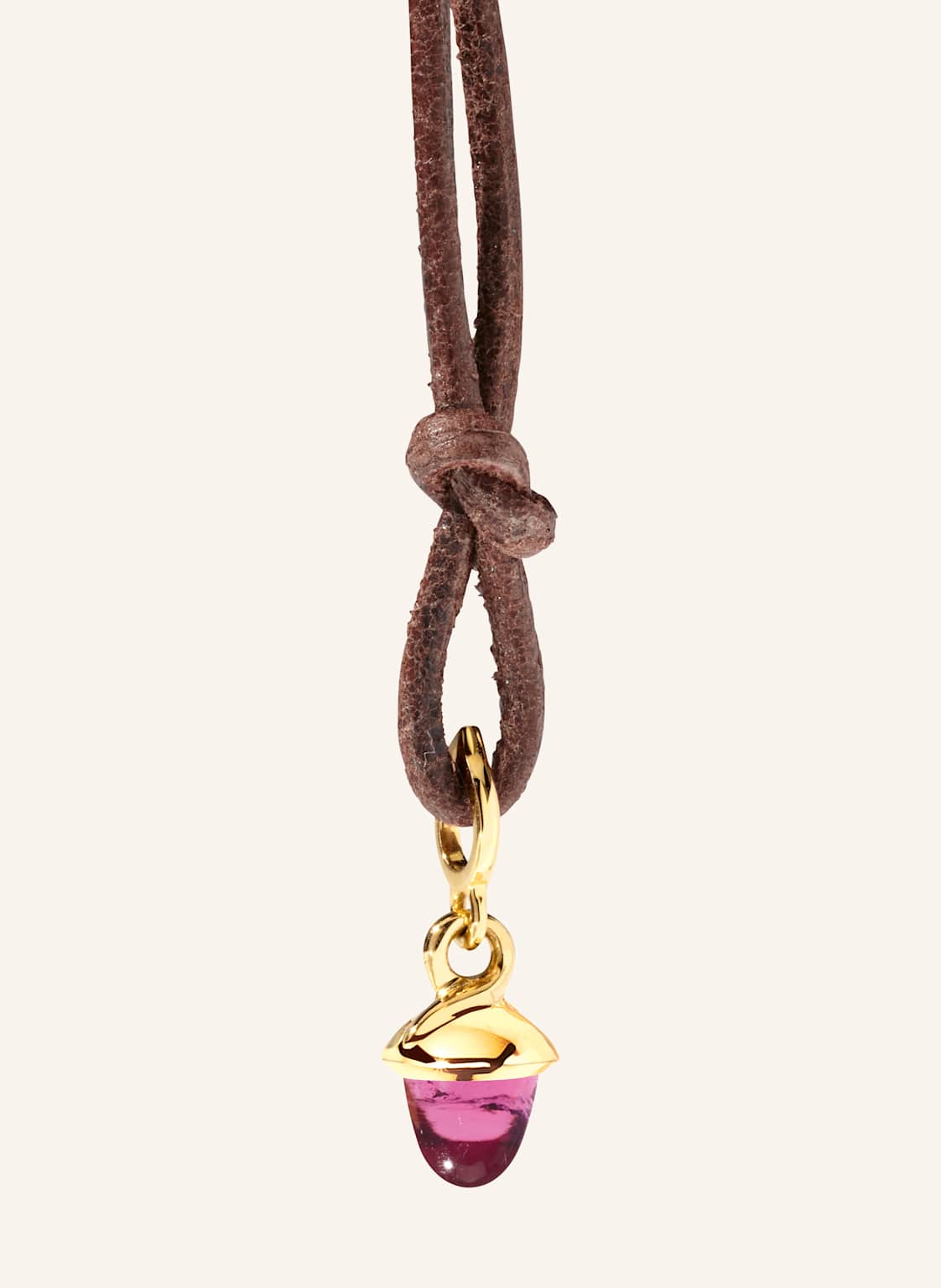 Tamara Comolli Anhänger Pendant Minimikado Tourmaline Rose 18k Gelbgold gold von TAMARA COMOLLI