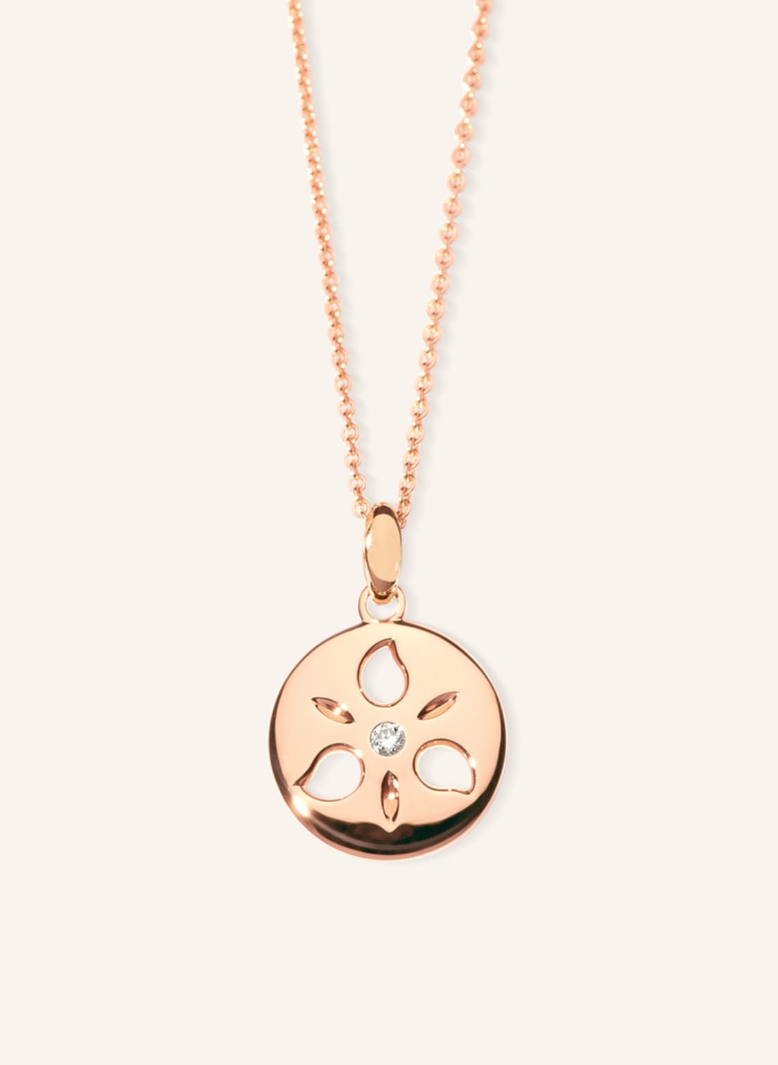 Tamara Comolli Anhänger Sand Dollar Anhänger Small 18k Roségold rosegold von TAMARA COMOLLI