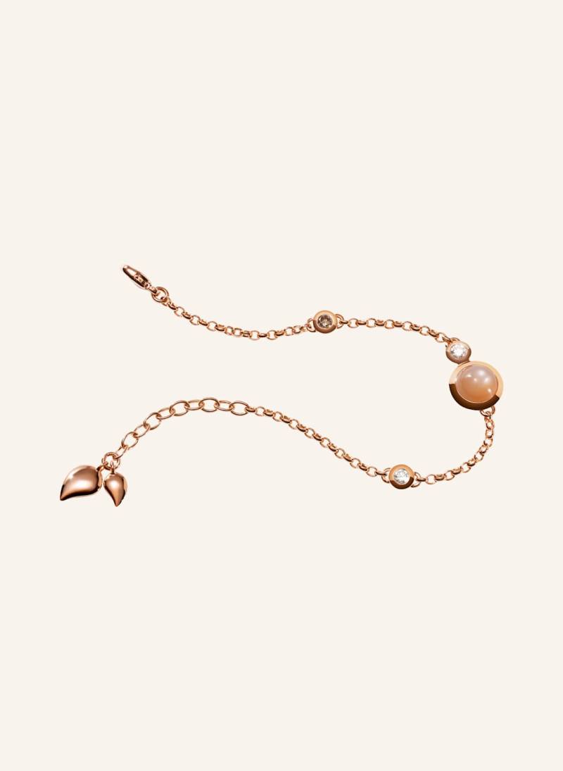 Tamara Comolli Armband Bracelet Bouton Mini Chain 'Camel' - Small/Medium 18k Roségold rosegold von TAMARA COMOLLI