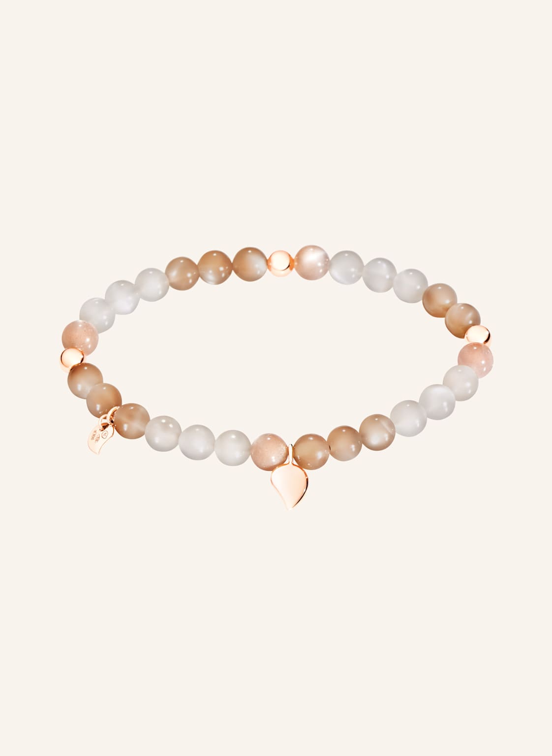Tamara Comolli Armband Bracelet India 'Camel' Drop Medium Aus 18 Karat Roségold Und Mondsteinen rosegold von TAMARA COMOLLI
