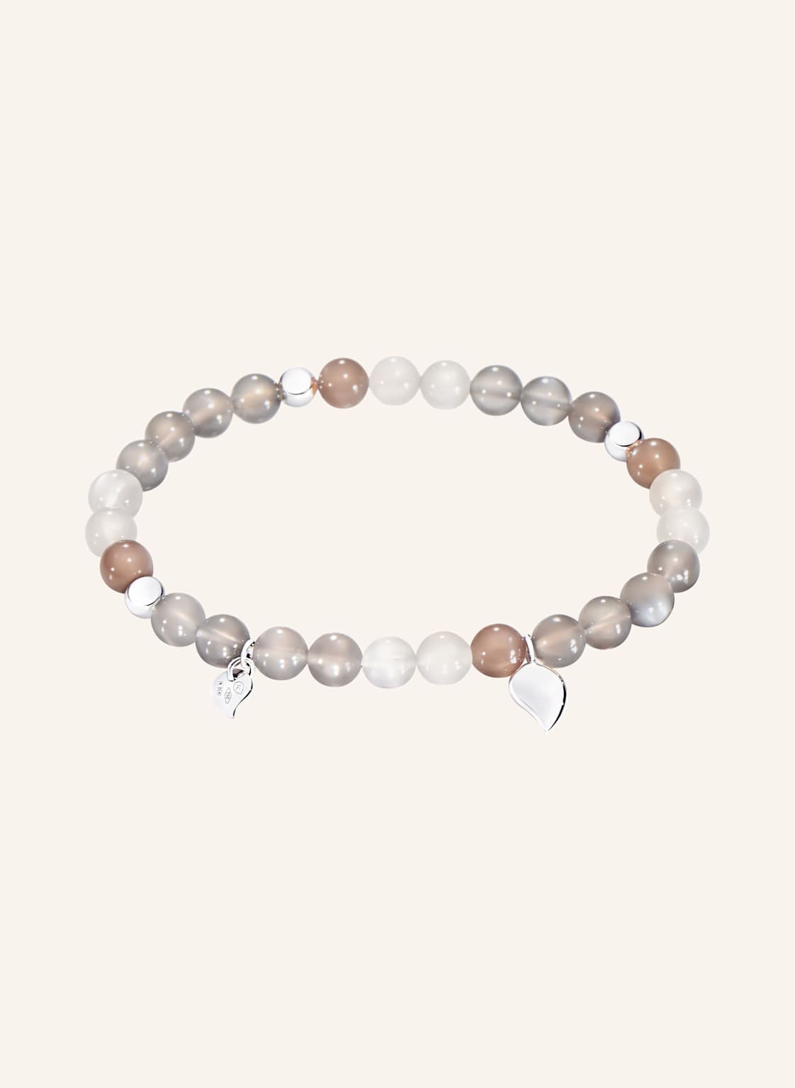Tamara Comolli Armband Bracelet India 'Cashmere' Drop Medium Aus 18 Karat Weißgold Und Mondsteinen silber von TAMARA COMOLLI