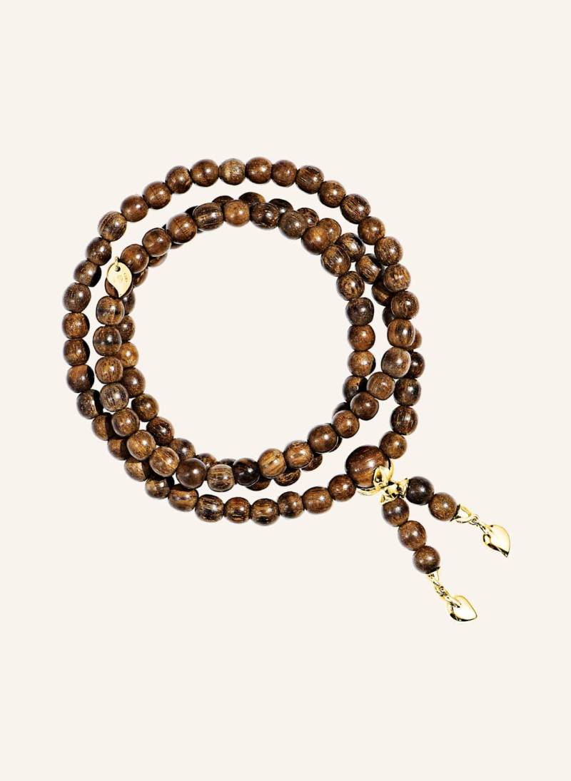 Tamara Comolli Armband Bracelet India Snakewood Medium Snakewood 18k Gelbgold gold von TAMARA COMOLLI