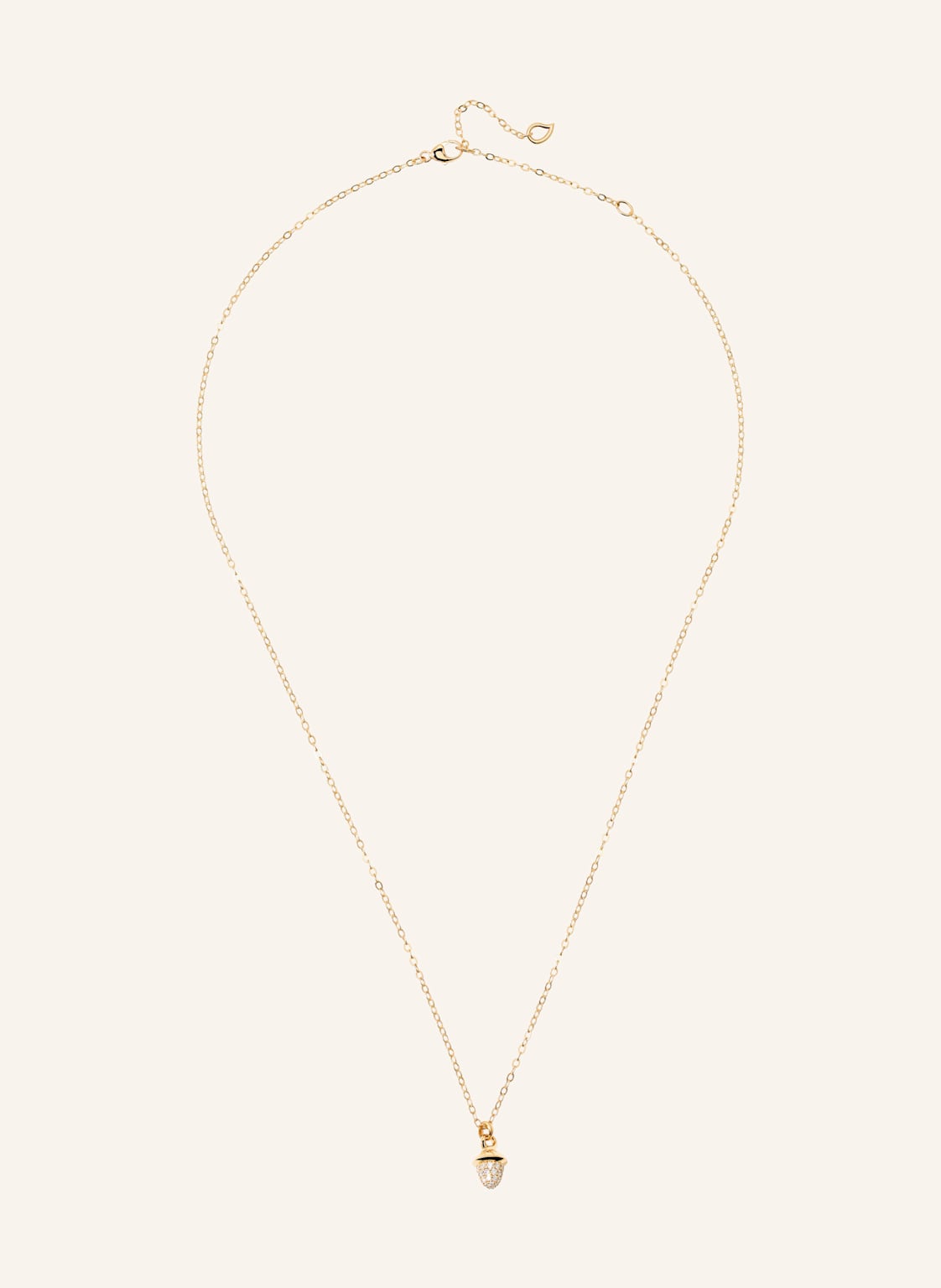 Tamara Comolli Halskette Necklace 'Mymikado' With Diamond Pavé Aus 18 Karat Gelbgold Mit Diamant Pavé gold von TAMARA COMOLLI
