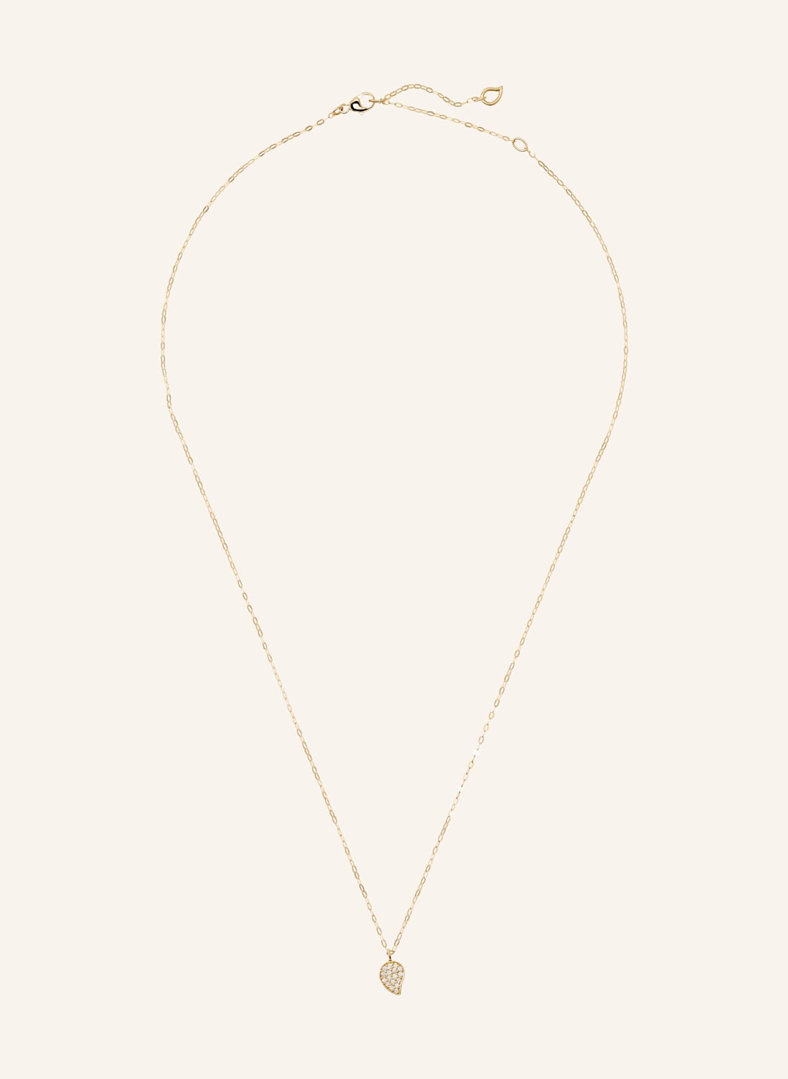 Tamara Comolli Halskette Sparkle Aus 18 Karat Gelbgold Mit Diamant Pavé gold von TAMARA COMOLLI