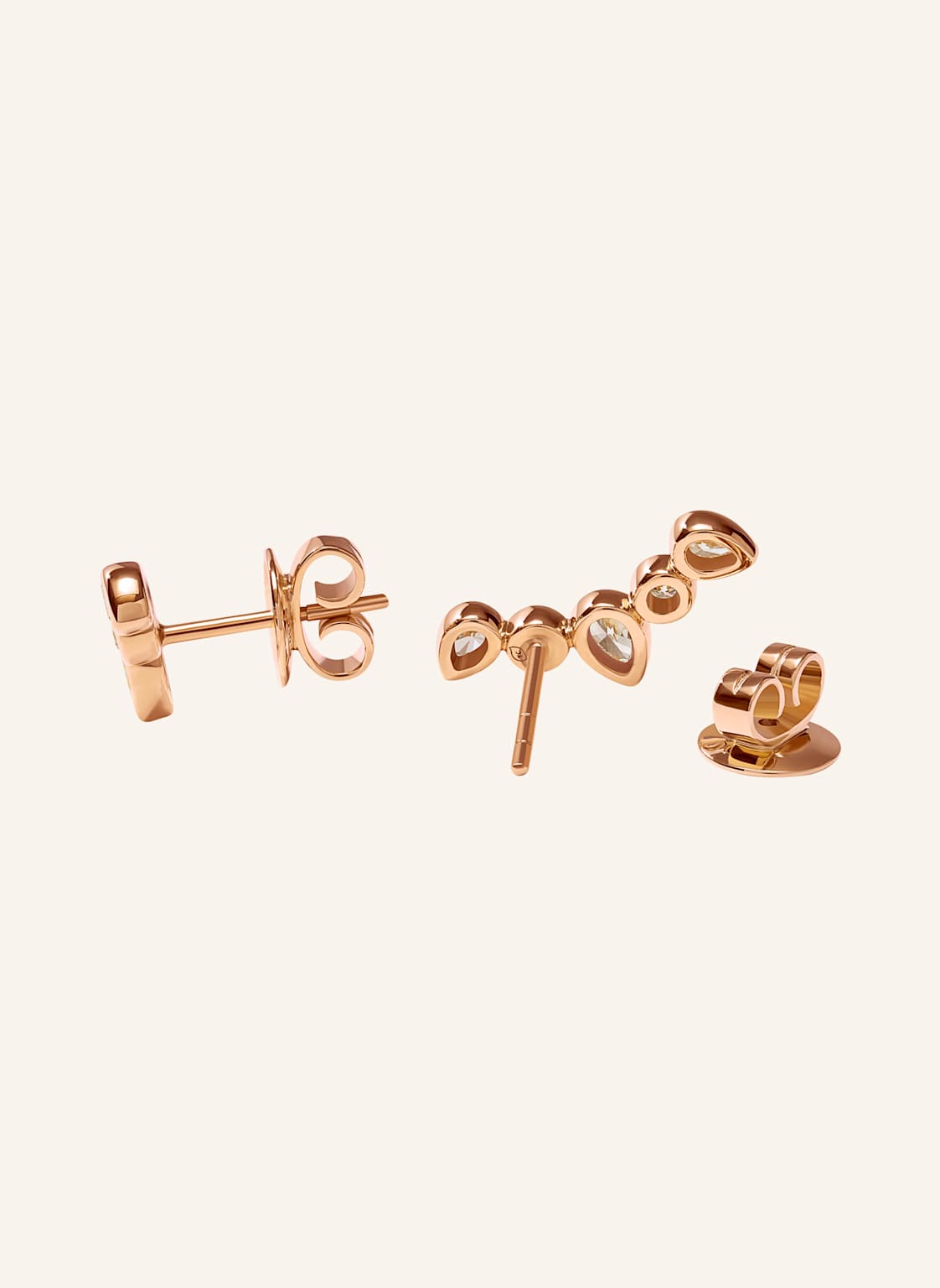 Tamara Comolli Ohrringe Ohrringe Gypsy Crawler Classic 18k Roségold rosegold von TAMARA COMOLLI