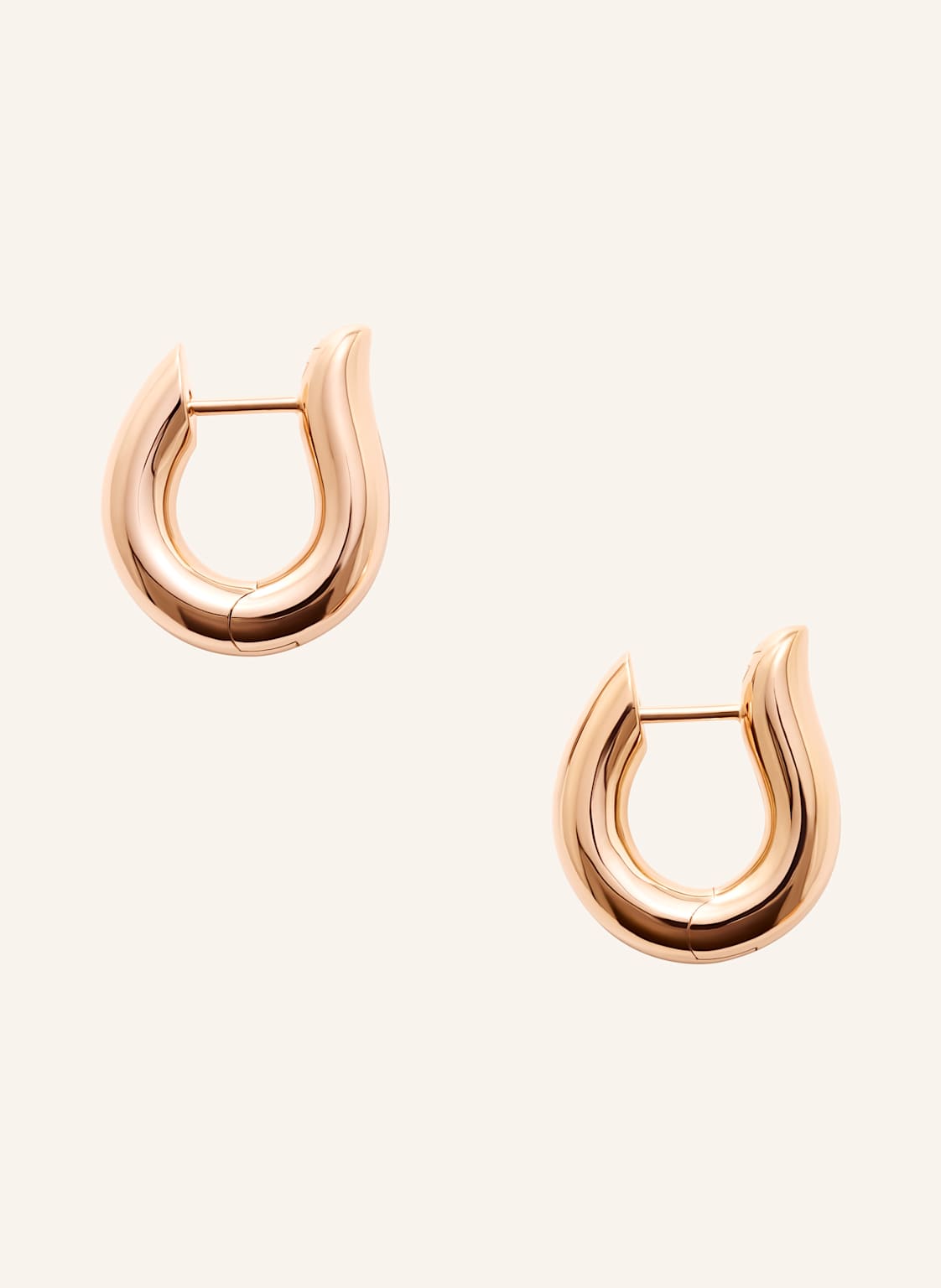 Tamara Comolli Ohrringe Signature Ohrringe Hoop Medium 18k Roségold 18k Roségold rosegold von TAMARA COMOLLI