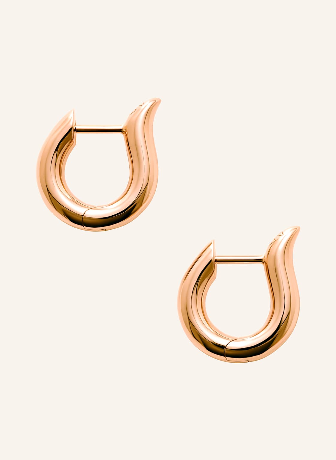 Tamara Comolli Ohrringe Signature Ohrringe Hoop Small 18k Roségold 18k Roségold rosegold von TAMARA COMOLLI