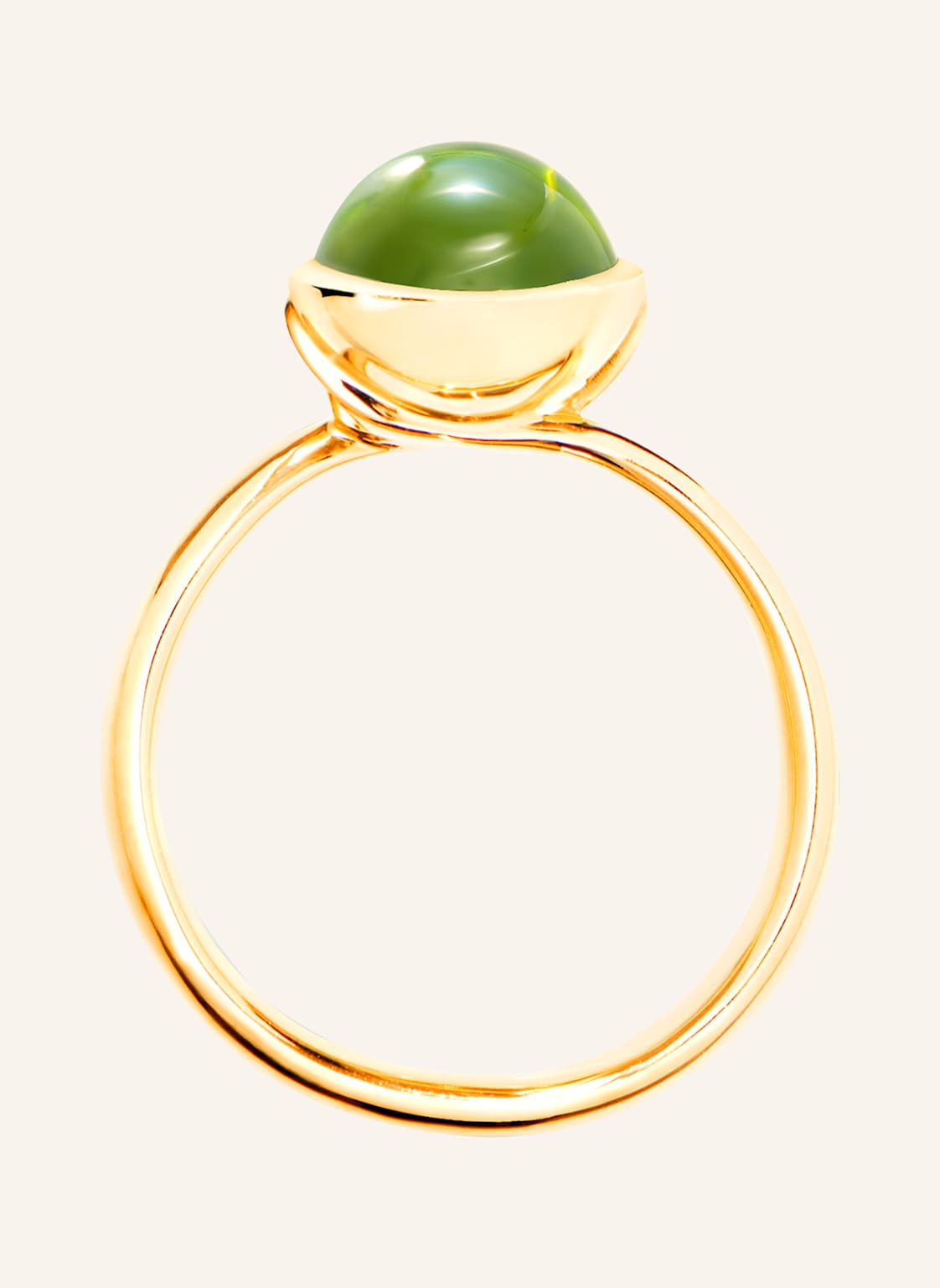 Tamara Comolli Ring Bouton Small Aus 18k Gelbgold Mit Peridot gold von TAMARA COMOLLI