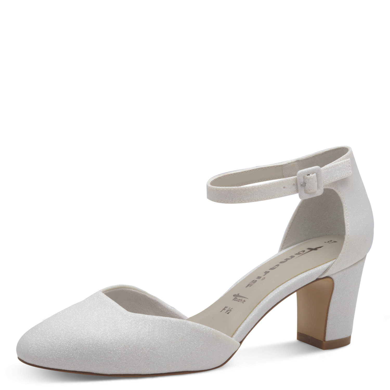 TAMARIS ESSENTIALS Da.-Pumps - weiß - 42 von TAMARIS ESSENTIALS