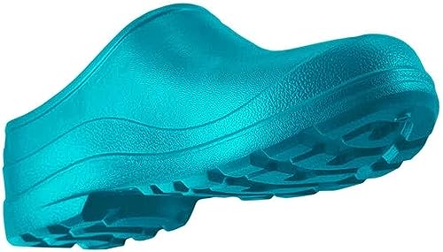 TAMS® Clogs Xclap aus Eva Gartenclogs Gartenschuhe Schlupfschuhe Grün Türkis Schwarz Herrenclogs Damenclogs 36-48 (Türkis, eu_Footwear_Size_System, Adult, Numeric, medium, Numeric_47) von TAMS