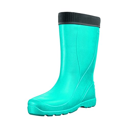 TAMS® Damen Gummistiefel Strack aus sehr leichtem EVA Türkis 38 von TAMS