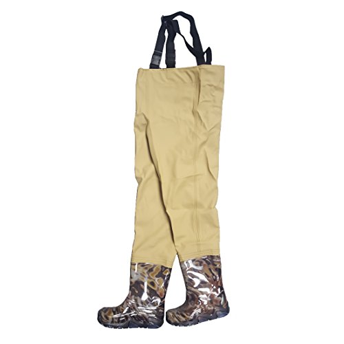 TAMS Kinderwathose Beige 24/25 Matschhose Kinder wathose Anglerhose Fischerhose Spielhose von TAMS