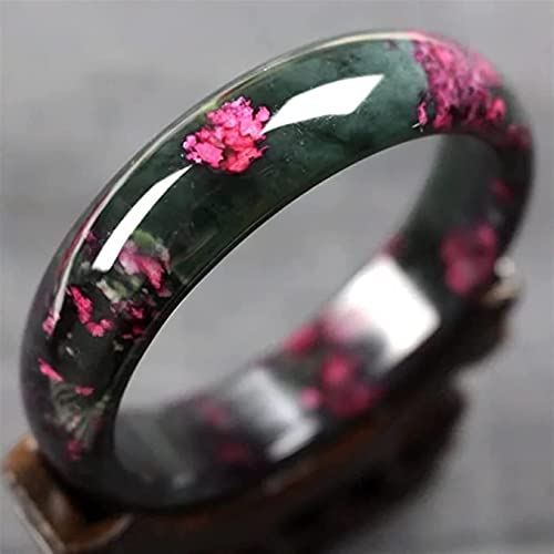 TAMSNDL Jade Armreif Jade-Armreif for Damen in natürlicher Farbe, handgeschnitzter Modeschmuck, runder Jadeit-Armreif, 56 mm(56mm) von TAMSNDL