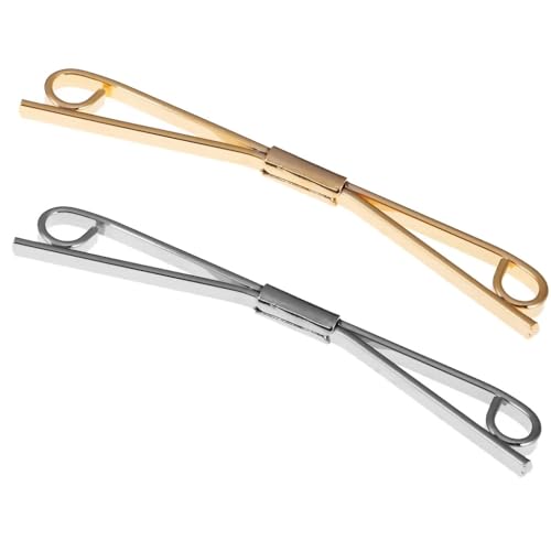 TAMSNDL Krawattenklammer Herren Hemd Kragen Clip Bar Pin Clip Krawatte Brosche Krawatte Geschenk for Party von TAMSNDL