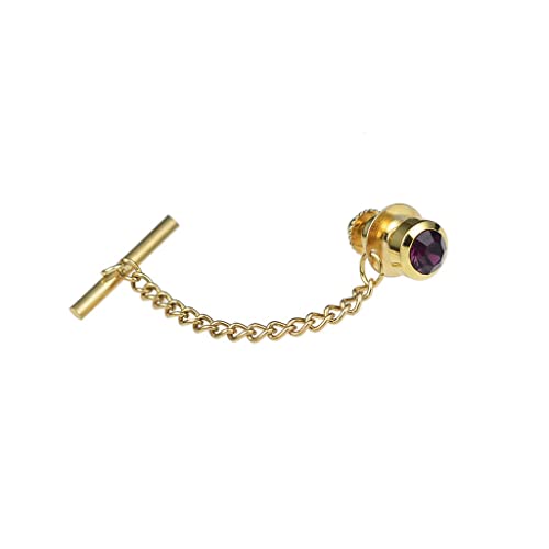 TAMSNDL Krawattenklammern Mehrfarbige Kragennadel Herren Pin Button Hemd Strass Kleine Brosche Krawattenschnalle Krawattenklammer(A_1) von TAMSNDL