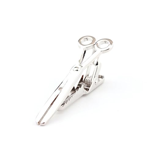 TAMSNDL Krawattenklammern Spaß Silber Schere Metall Persönlichkeit Hemd Kragen Clip Herren Formale Krawatte Clip Kupfer Clip TAMSNDL Krawattenklammern Spaß Silber Schere Metall Persönlichkeit Hemd Kragen Clip Herren Formale Krawatte Clip Kupfer Clip von TAMSNDL