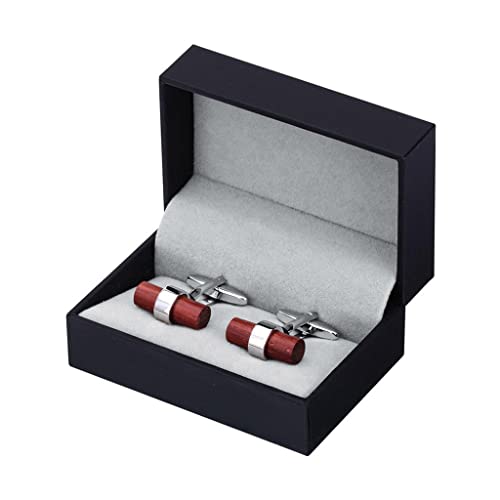 TAMSNDL Manschettenknopf Hemd Manschettenknöpfe for Herren Manschettenknöpfe Holz Manschettenknöpfe Mode Hochzeit Party Manschettenknopf TAMSNDL Manschettenknopf Hemd Manschettenknöpfe for Herren Manschettenknöpfe Holz Manschettenknöpfe Mode Hochzeit Party Manschettenknopf von TAMSNDL