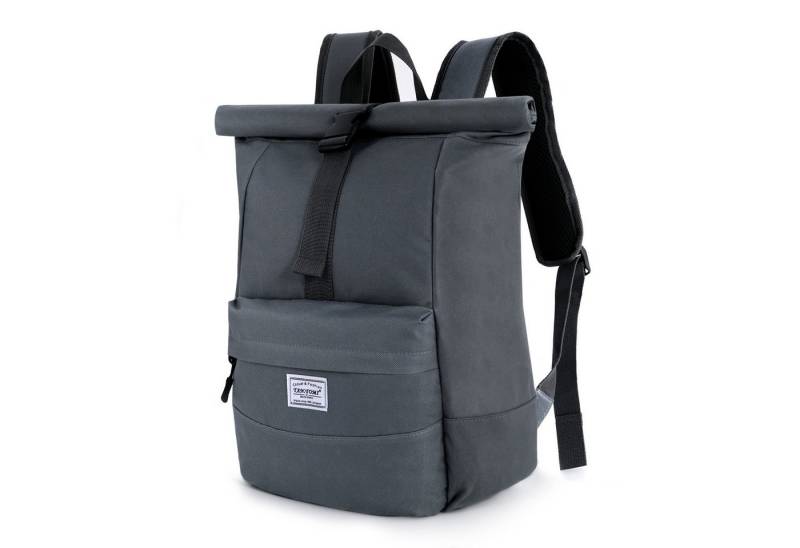 TAN.TOMI Cityrucksack Rolltop Rucksack Damen Herren Tagesrucksack mit Laptopfach, Modern Rolltop Rucksack Daypack, Wasserabweisend von TAN.TOMI