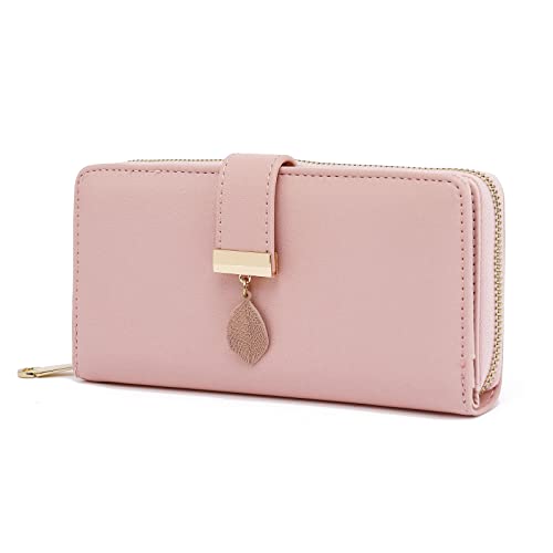 TANTOMI Geldbörse Damen, Geldbeutel Damen aus glattem und weichem Synthetikleder, Portmonee mit Kapazität und viele Fächer, Portemonnaie. von TAN.TOMI