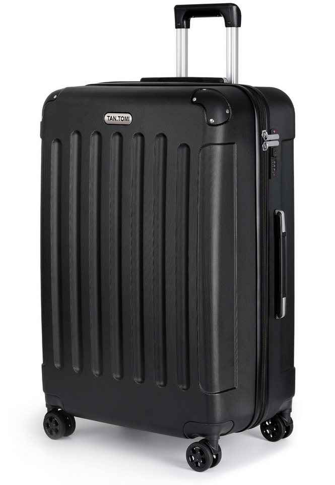 TAN.TOMI Handgepäckkoffer Koffer Trolley Rollkoffer Reisekoffer Handgepäck 4 Rollen (M-L-XL), 4 Rollen, Trolley Handgepäck Große Kapazität mit 4 Rollen und Zahlenschloss von TAN.TOMI