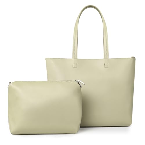 TANTOMI Handtasche Damen, Umhängetasche Damen Mittelgroß Shopper Handbags Funktionalität Trifft auf Stil, Handtaschen Set mit Trend-Design für Jeden Anlass von TANTOMI