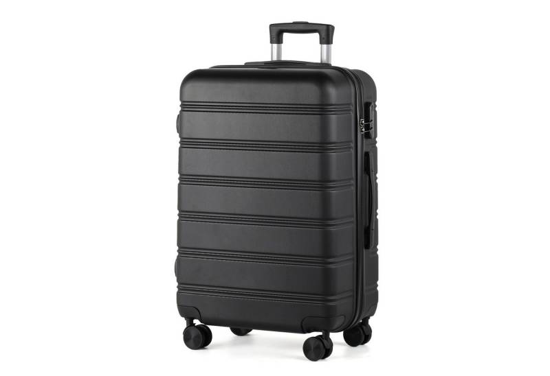 TAN.TOMI Hartschalen-Trolley Rollkoffer Reisekoffer Kofferset ABS Handgepäckkoffer, Leichter Robuster Rollkoffer 360° 4 Rollen und Zahlenschloss von TAN.TOMI