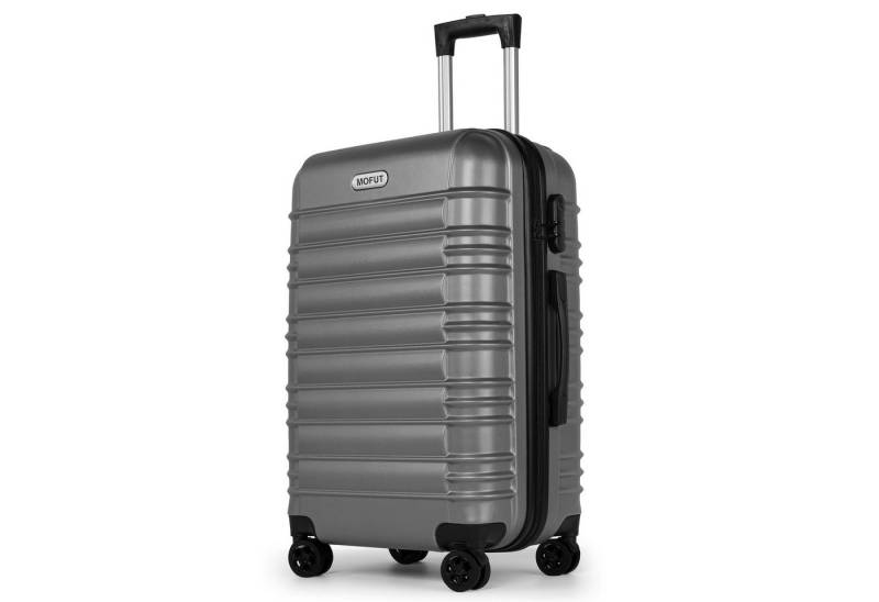 MoFut Koffer Zwillingsrollen Reisekoffer Koffer Trolleys Hartschale (M/L/XL), 4 Rollen, Trolley Handgepäck Große Kapazität mit 4 Rollen und Zahlenschloss von MoFut