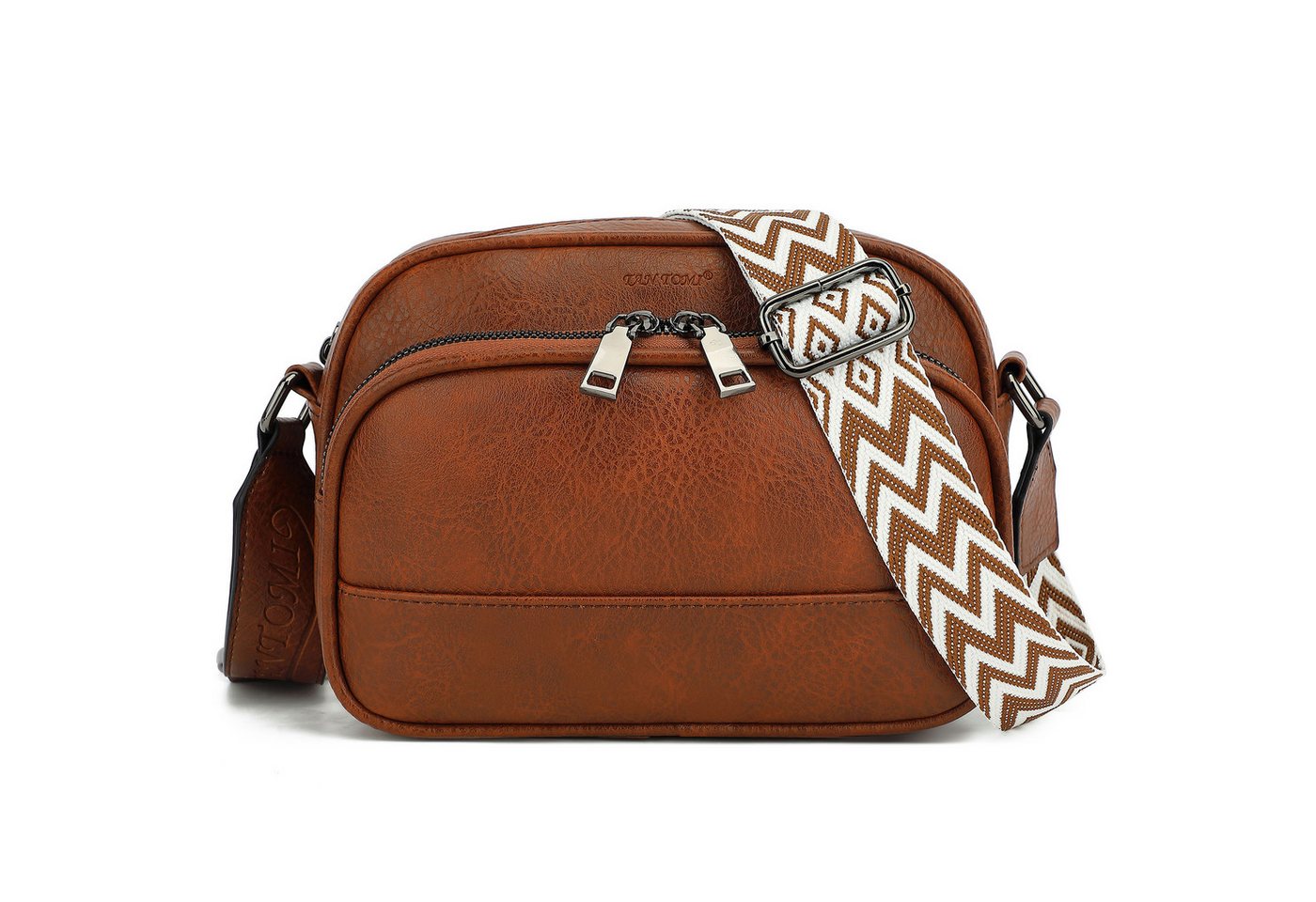 TAN.TOMI Schultertasche Damen Umhängetasche mittelgroß Handtasche mit Verstelbaar, Weich Breiter Gurt für Pendeln Reise Campus Verabredungen von TAN.TOMI